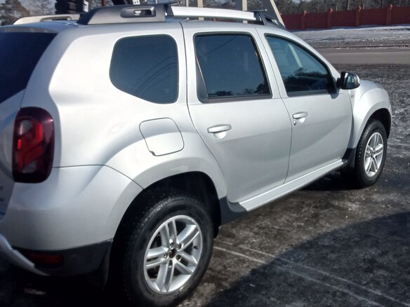 2015 Renault Duster I Рестайлинг, серебристый, 1260000 рублей - вид 1