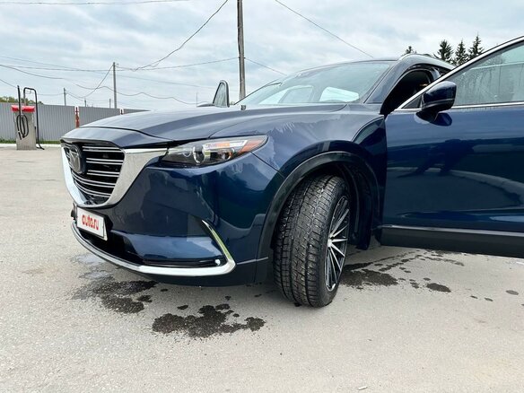 2019 Mazda CX-9 II, синий, 3150000 рублей - вид 3