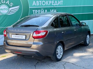 2020 Lada (ВАЗ) Granta I Рестайлинг, коричневый, 530000 рублей, вид 4