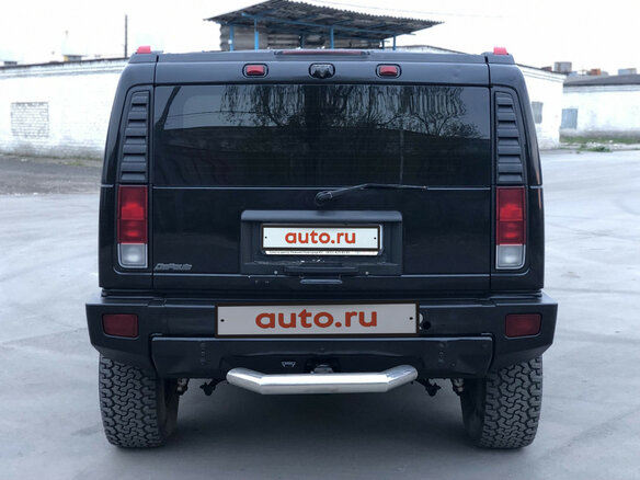 2005 Hummer H2 I, чёрный - вид 19