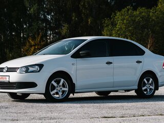 2014 Volkswagen Polo V, белый, 950000 рублей, вид 2