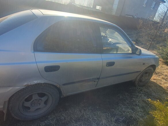2000 Hyundai Accent II, серебристый, 200000 рублей - вид 4