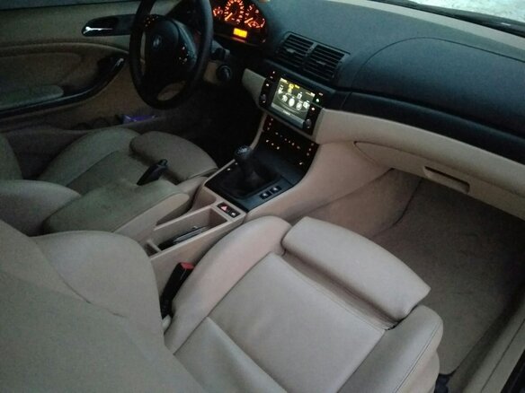 2001 BMW 3 серии 330i IV (E46), синий - вид 2