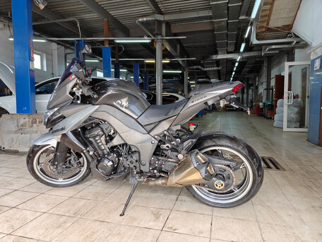 2010 Kawasaki Z 1000, чёрный, 650000 рублей, вид 2
