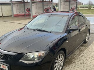 2008 Mazda 3 I (BK) Рестайлинг, чёрный, 650000 рублей, вид 2