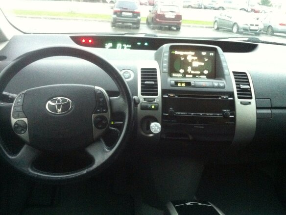 2009 Toyota Prius II (XW20), чёрный - вид 4