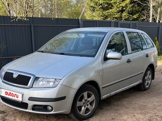 2007 Skoda Fabia I Рестайлинг, серебристый, 350000 рублей, вид 1