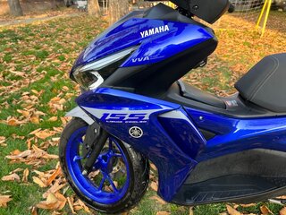 2020 Yamaha Aerox 155, синий, 420000 рублей, вид 4