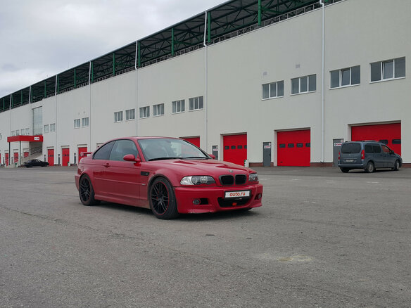 2002 BMW M3 III (E46), красный - вид 5