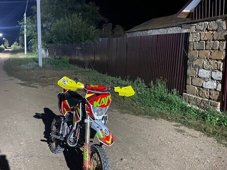 2020 Kayo Basic YX125, красный, 84999 рублей, вид 5