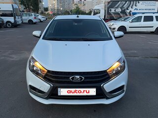 2017 Lada (ВАЗ) Vesta I, белый, 820000 рублей, вид 1