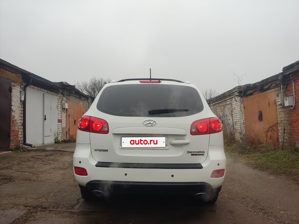 2008 Hyundai Santa Fe II, белый, 1300000 рублей - вид 12
