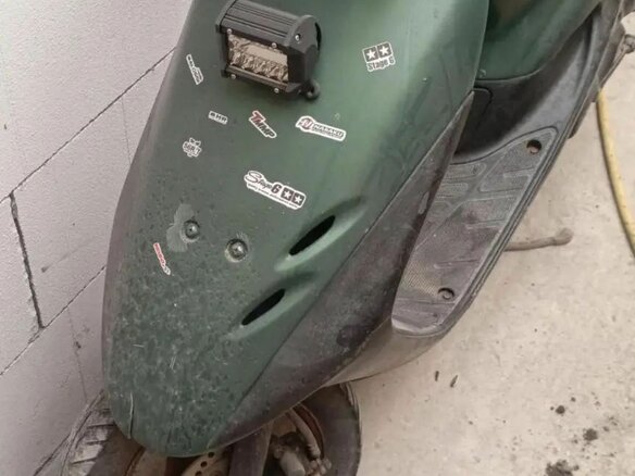 2003 Honda Dio, зелёный, 35000 рублей - вид 2