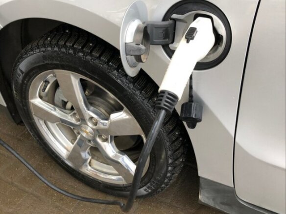2012 Chevrolet Volt I, серый, 1250000 рублей - вид 15