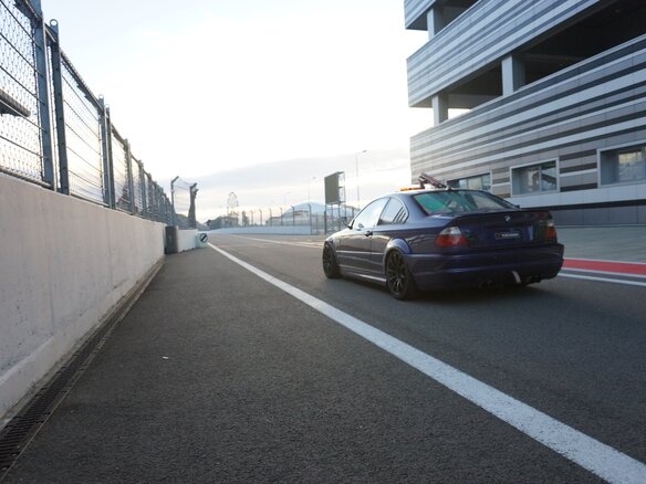 2001 BMW M3 III (E46), синий - вид 16