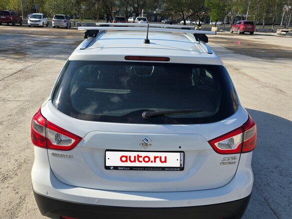 2014 Suzuki SX4 II (S-Cross), белый, 1190000 рублей - вид 5
