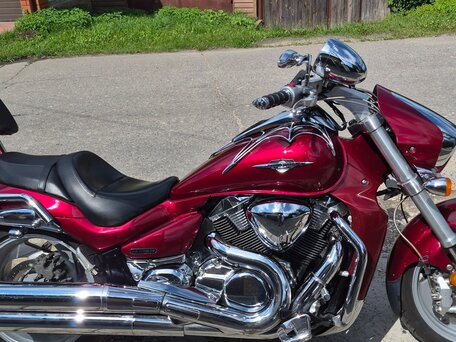 2007 Suzuki Boulevard M109R, красный, 950000 рублей, вид 2