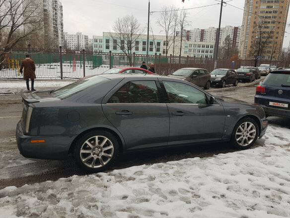 2007 Cadillac STS I, серый - вид 6