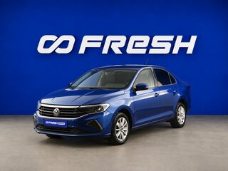2020 Volkswagen Polo VI, синий, 1717444 рублей, вид 5