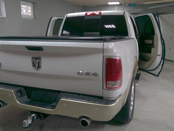 2013 Dodge RAM IV (DS/DJ), белый - вид 3