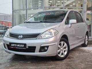 2011 Nissan Tiida I Рестайлинг, серебристый, 750000 рублей, вид 1