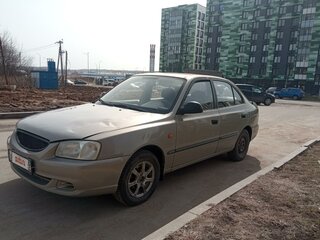 2008 Hyundai Accent ТагАЗ II, серебристый, 220000 рублей, вид 1