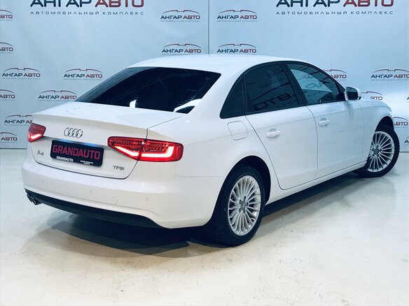 2014 Audi A4 IV (B8) Рестайлинг, белый - вид 9