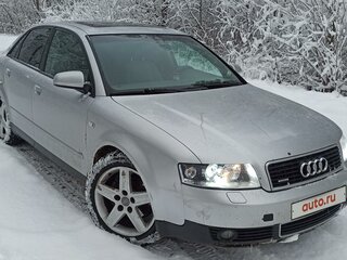 2002 Audi A4 II (B6), серебристый, 670000 рублей, вид 4