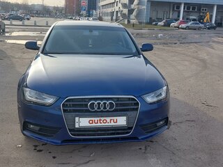 2012 Audi A4 IV (B8) Рестайлинг, синий, 989000 рублей, вид 1