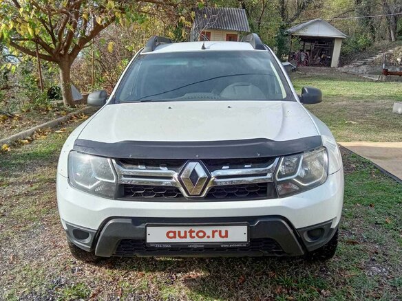 2017 Renault Duster I Рестайлинг, белый, 1370000 рублей - вид 1