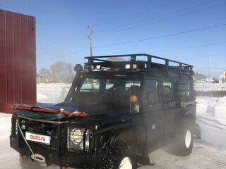 2008 Land Rover Defender 110 I Рестайлинг, чёрный, 1680000 рублей, вид 5