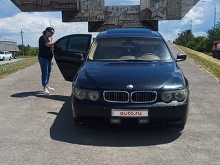2002 BMW 7 серии 735i IV (E65/E66), чёрный, 650000 рублей, вид 4