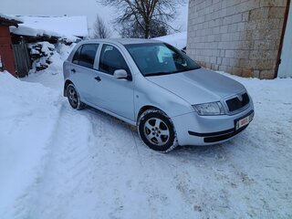 2002 Skoda Fabia I, серебристый, 320000 рублей, вид 5
