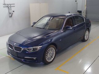2015 BMW 3 серии 320i xDrive VI (F3x) Рестайлинг, синий, 2000000 рублей, вид 2