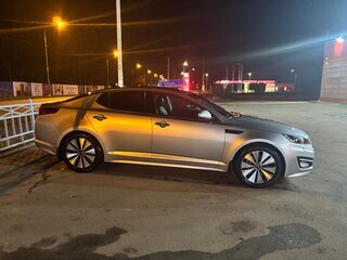 2013 Kia Optima III Рестайлинг, серый, 1585000 рублей, вид 2