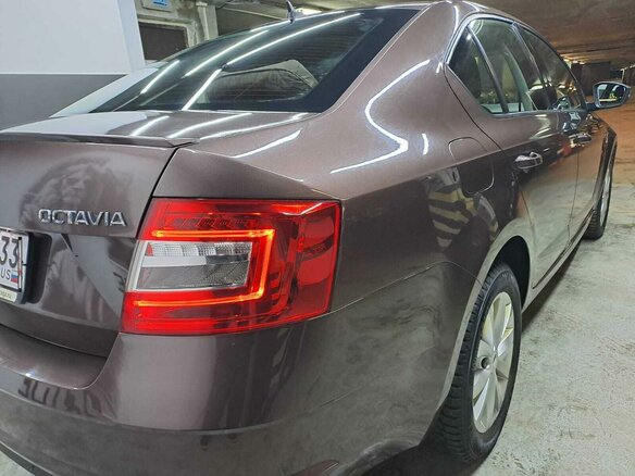 2018 Skoda Octavia III (A7) Рестайлинг, коричневый, 1630000 рублей - вид 14