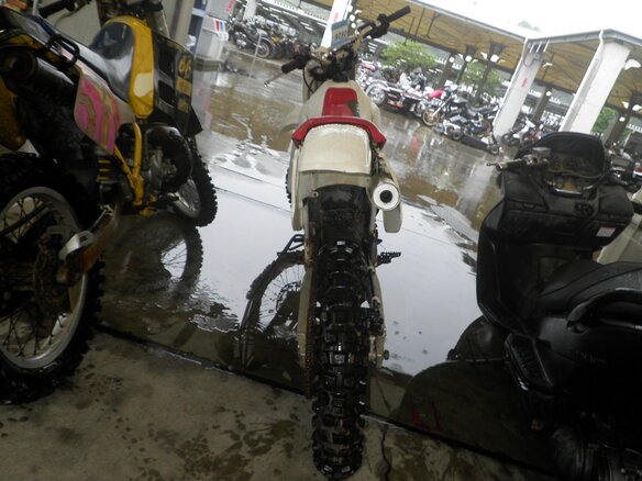 1995 Yamaha YZ250, белый - вид 12