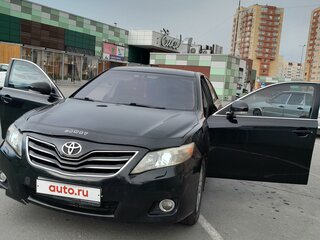 2011 Toyota Camry VI (XV40) Рестайлинг, чёрный, 1350000 рублей, вид 2