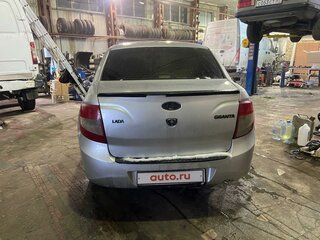 2013 Lada (ВАЗ) Granta I, серебристый, 380000 рублей, вид 4