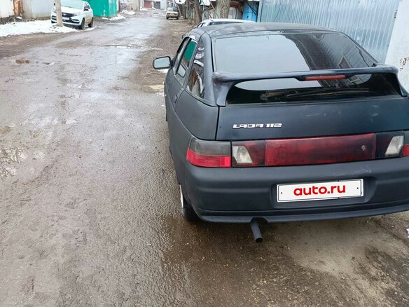 2006 Lada (ВАЗ) 2112, чёрный, 220000 рублей - вид 5