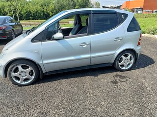 2001 Mercedes-Benz A-Класс 140 I (W168) Рестайлинг, серебристый, 499000 рублей, вид 4