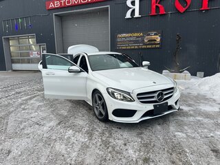 2017 Mercedes-Benz C-Класс 180 9G-TRONIC IV (W205), белый, 2452000 рублей, вид 4