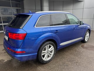 2017 Audi Q7 II (4M), синий, 3950000 рублей, вид 4
