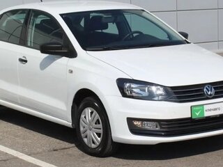 2015 Volkswagen Polo V Рестайлинг, белый, 850000 рублей, вид 3