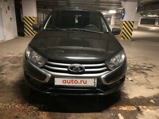 2020 Lada (ВАЗ) Granta I Рестайлинг, чёрный, 580000 рублей, вид 2