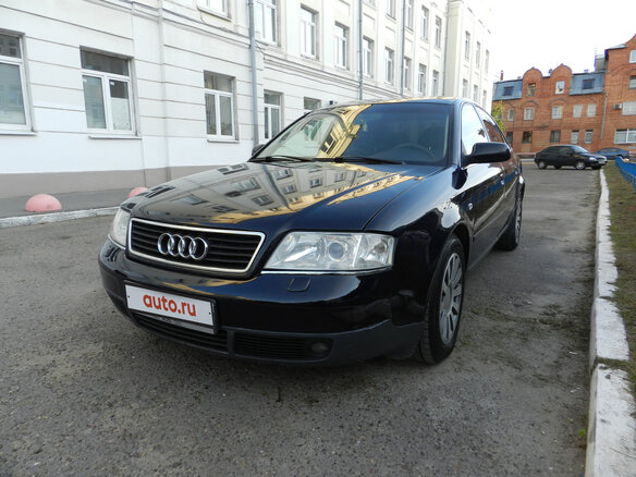 2001 Audi A6 II (C5) Рестайлинг, синий