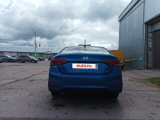 2018 Hyundai Solaris II, синий, 1250000 рублей, вид 5