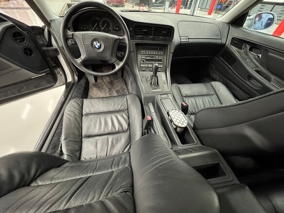 1997 BMW 8 серии 850i I (E31), серебристый - вид 10