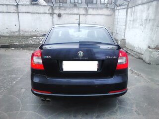 2012 Skoda Octavia RS II Рестайлинг, чёрный, 1400000 рублей, вид 5