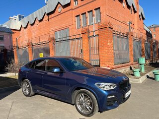 2019 BMW X4 20d II (G02), синий, 4800000 рублей, вид 3